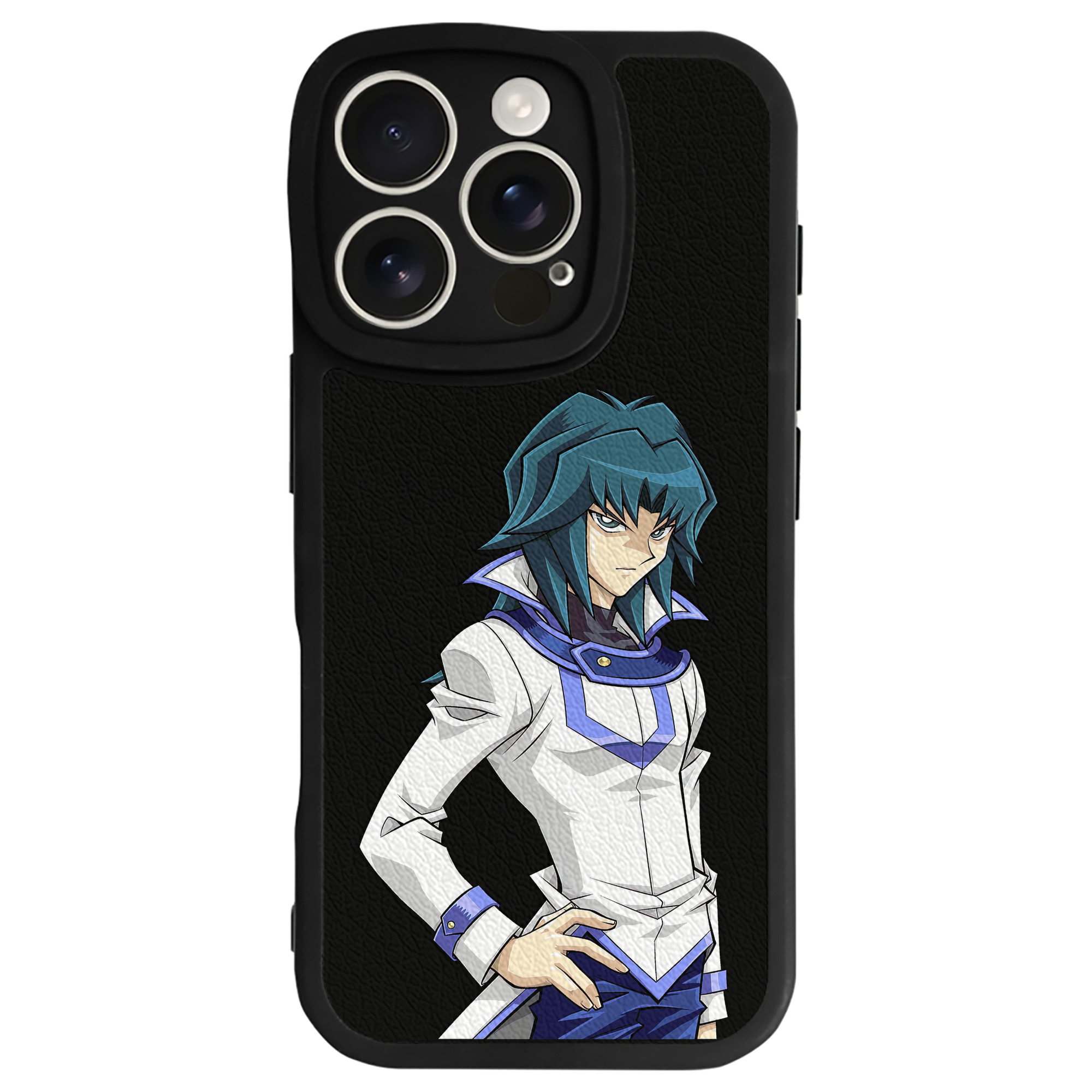遊☆戯☆王 Yu-Gi-Oh! 【iPhone 16シリーズ対応】シリコンスマホケース（レザー調） 材質：シリコン